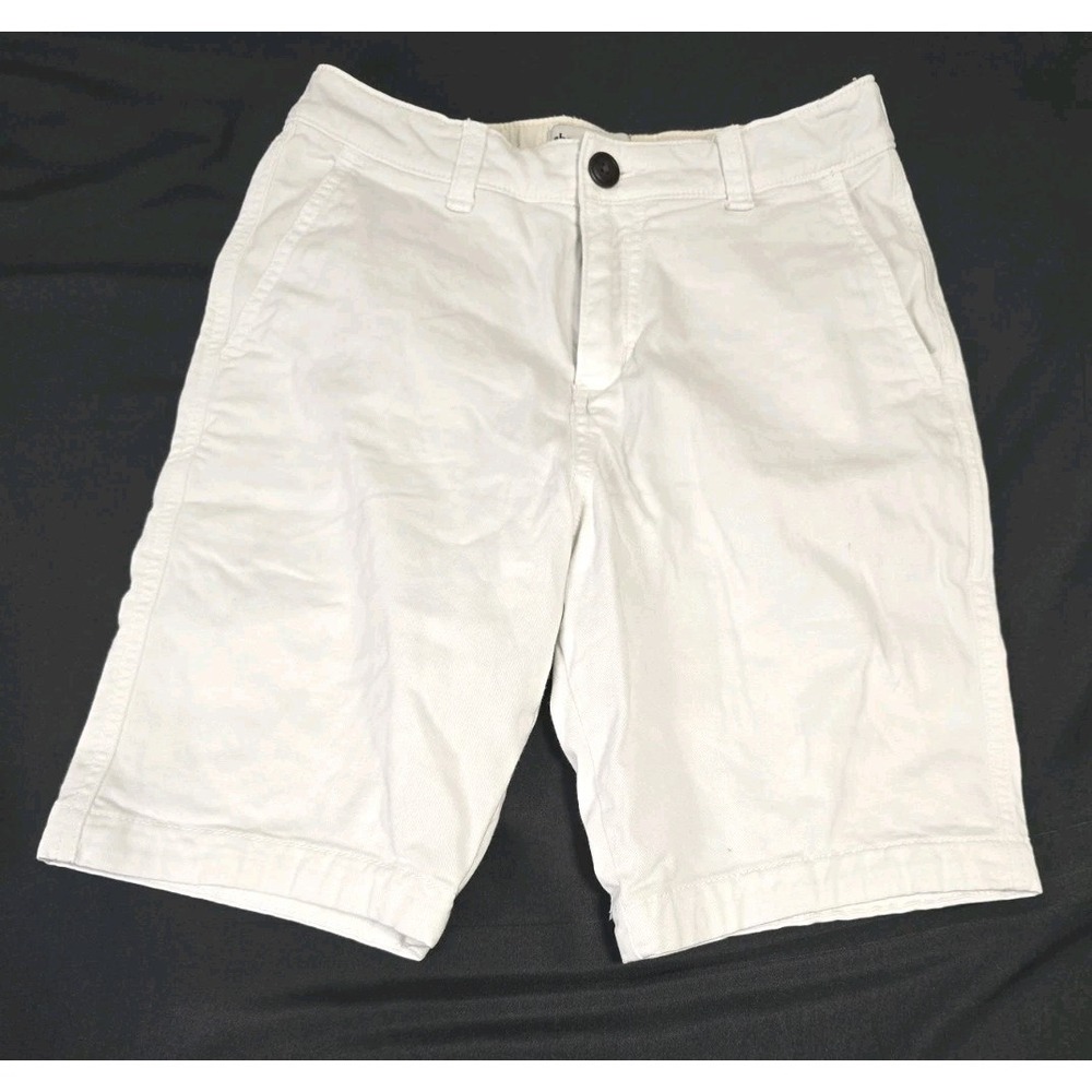 Abercrombie Kids Boy's Size 13/14 Shorts White Adjustable Waist